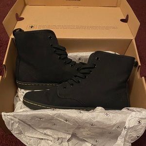 ❌SOLD❌ Dr. Martens Sheridan Black Canvas Boots